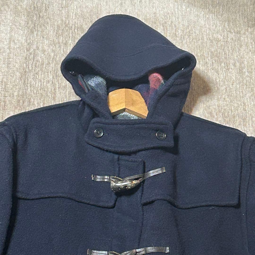 美品　Gloverall 90s ダッフルコート　XL 裏地　チェック　英国製
