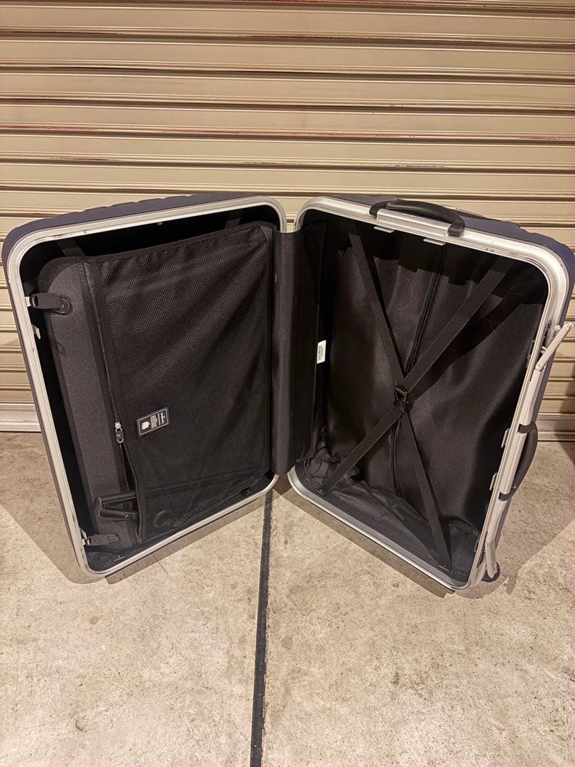 最終値下げ　Samsonite ダークブルー スーツケース