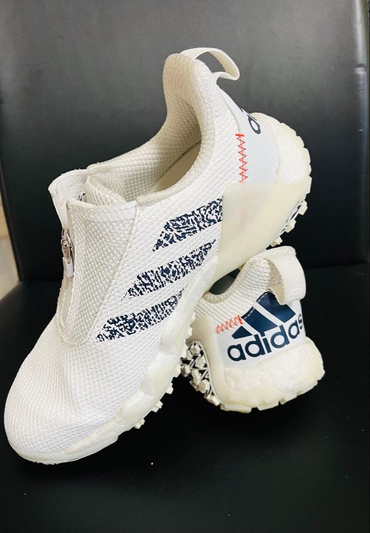 adidas BOAシステム ゴルフシューズ ホワイト