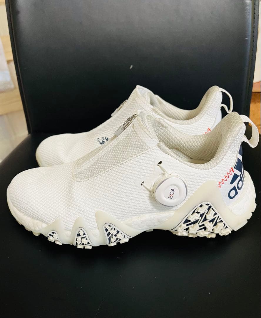 adidas BOAシステム ゴルフシューズ ホワイト
