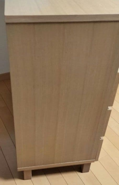 送料込み】無印良品　オーク材チェスト4段　シンプル　人気家具　引き出し