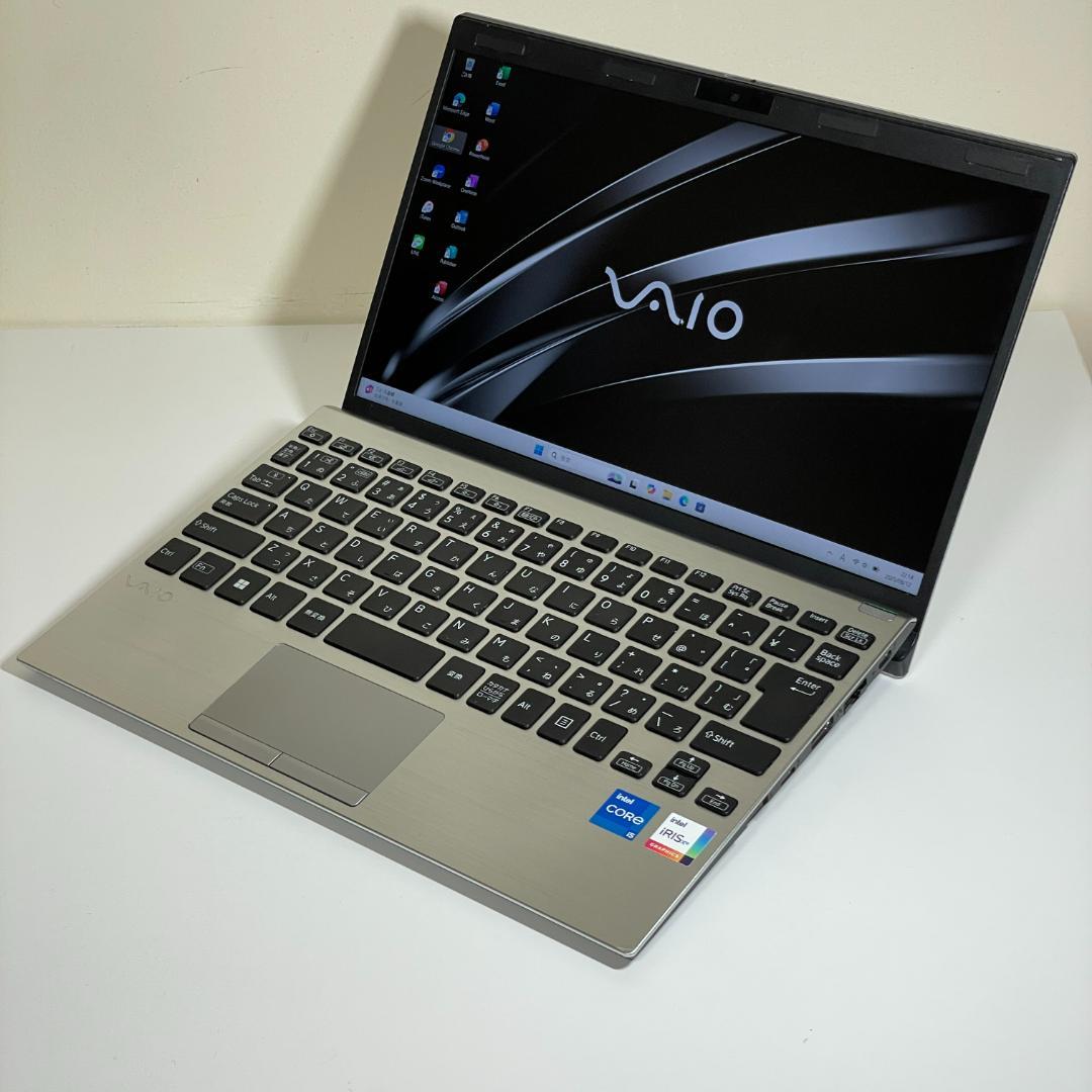 ★ 第11世代i5 VAIO/VJPJ21/シルバー★SSD256GB K10