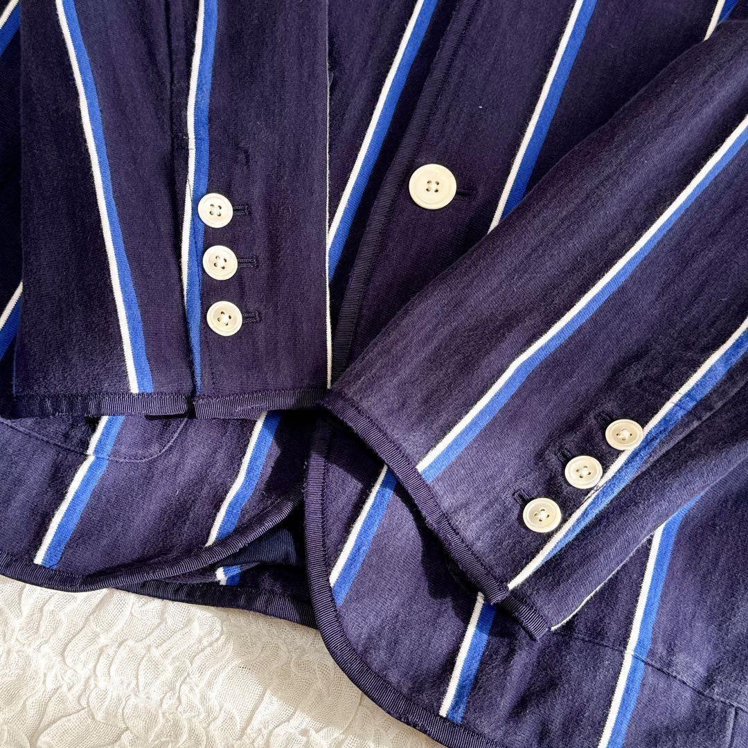 Rugby Ralph Lauren ストライプ ジャケット 刺繍エンブレム