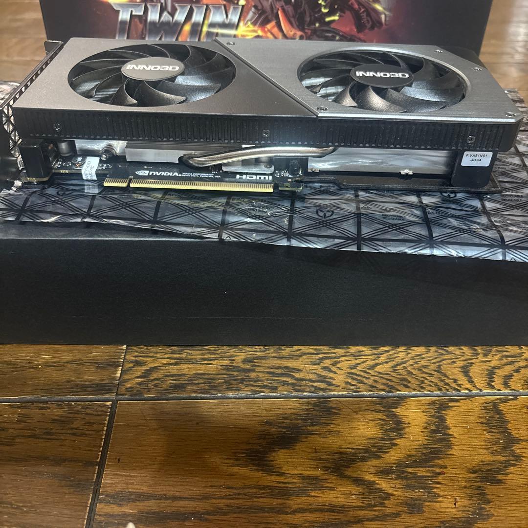 グラフィックボード・グラボ・ビデオカード INNO3D GeForce RTX 4060 TWIN 8GB