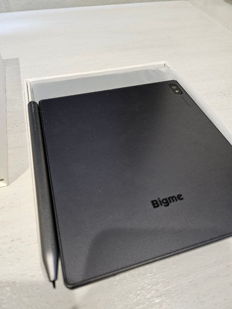 ほぼ未使用　Bigme B7　業者にて保護フィルム貼付