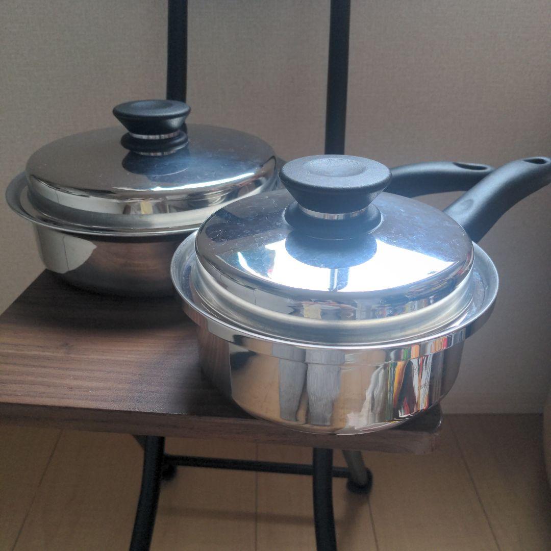 アムウェイ クィーン 小ソースパン＋中フライパン