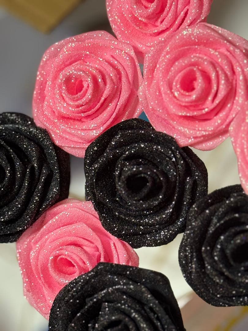 ^_^ グリッターローズ ソープフラワー薔薇 お誕生日 ・記念日 花束