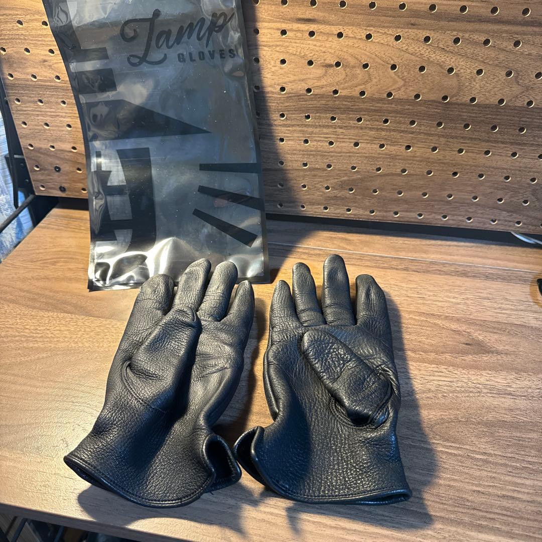 Lamp gloves (L) ブラック
