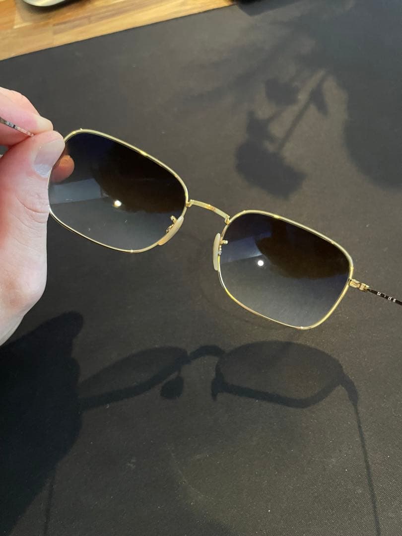 【美品】Ray-Ban レイバン RB3706 ゴールド ブラウン