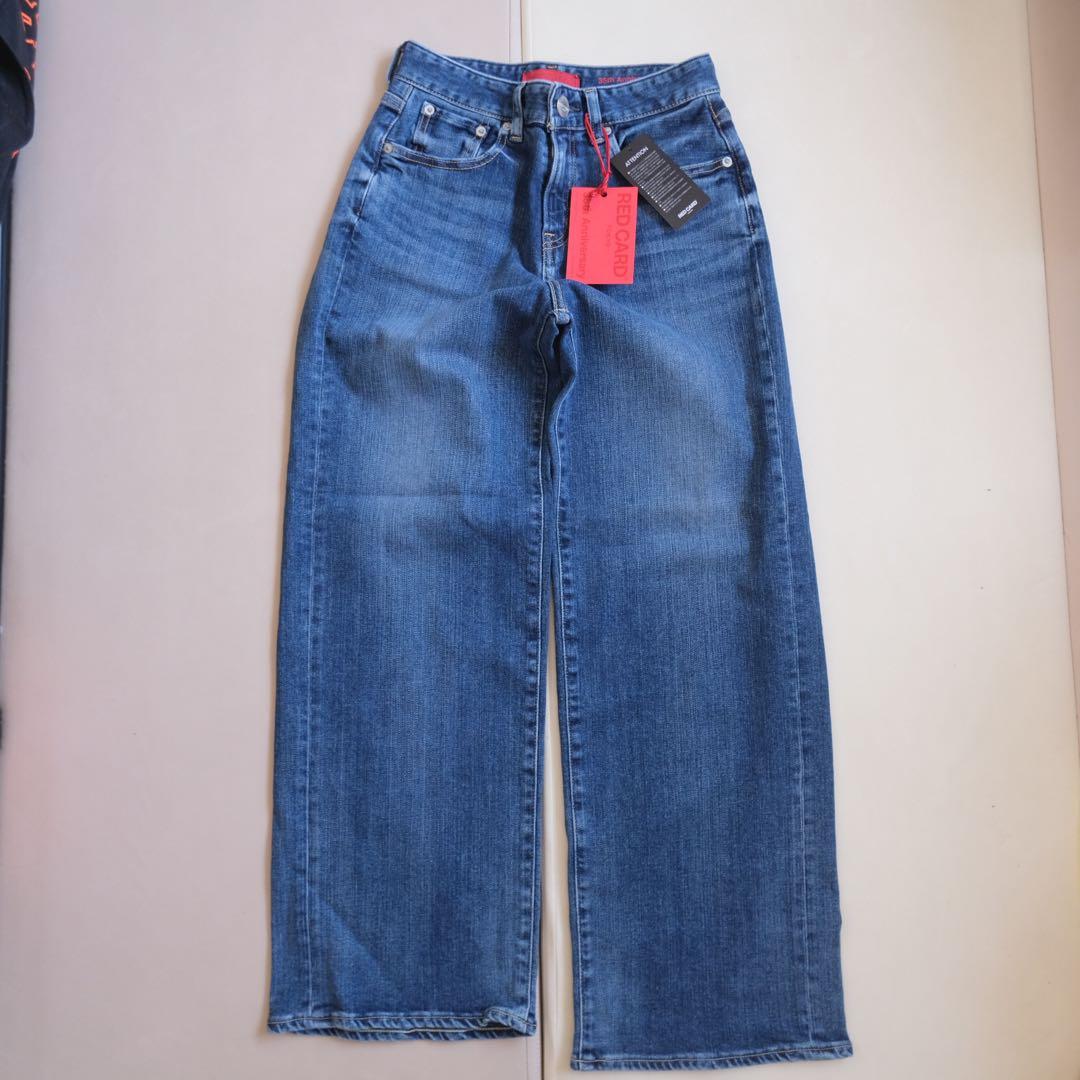 新品　RED CARD TOKYO 35thアニバーサリー ワイド デニムパンツ