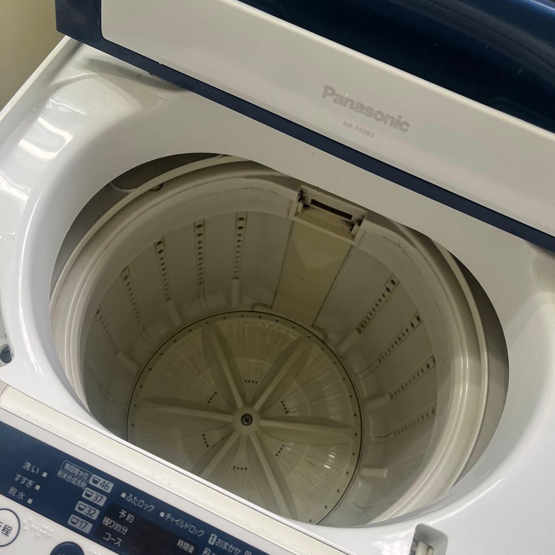 縦型全自動洗濯機　Panasonic NA-F45B3 パナソニック