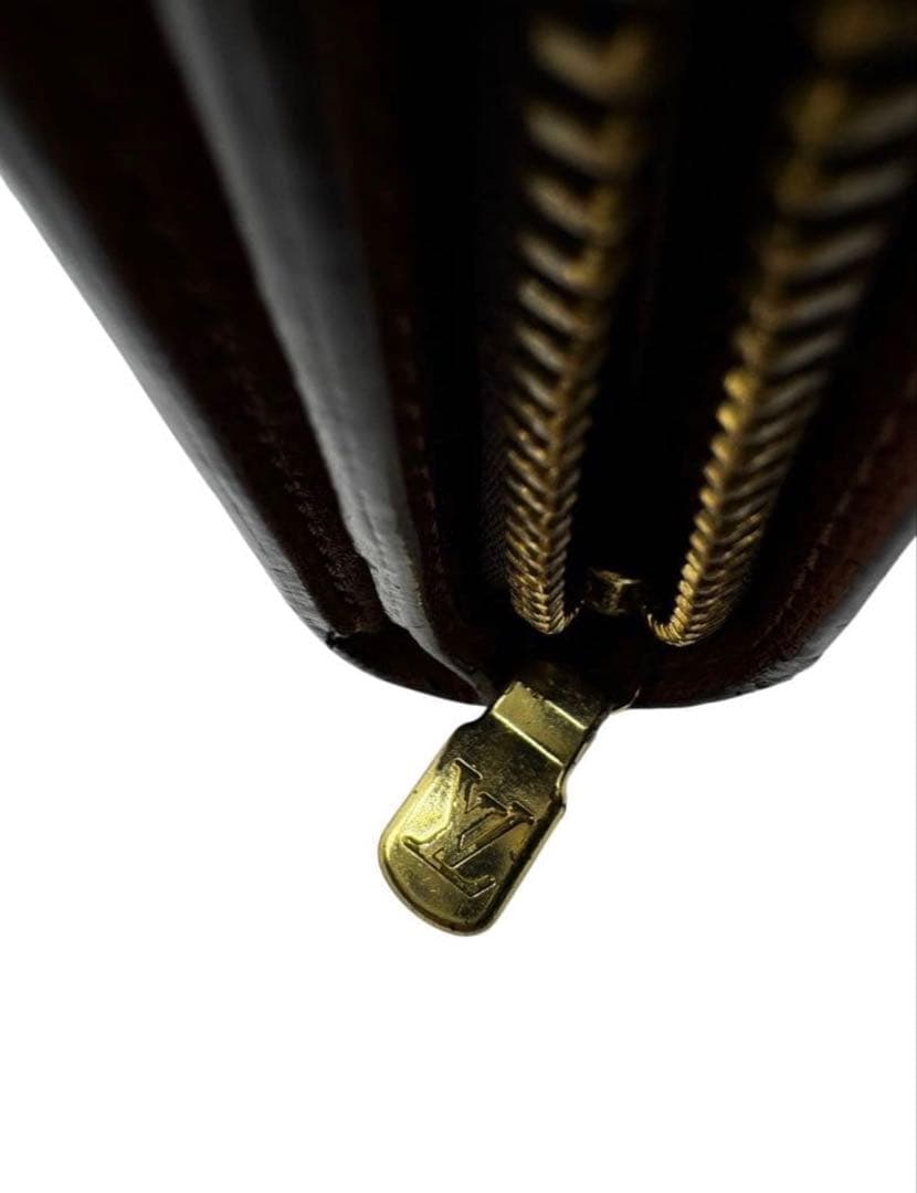 S級極美品★LOUIS VUITTON コンパクト ジップ モノグラム 折り財布