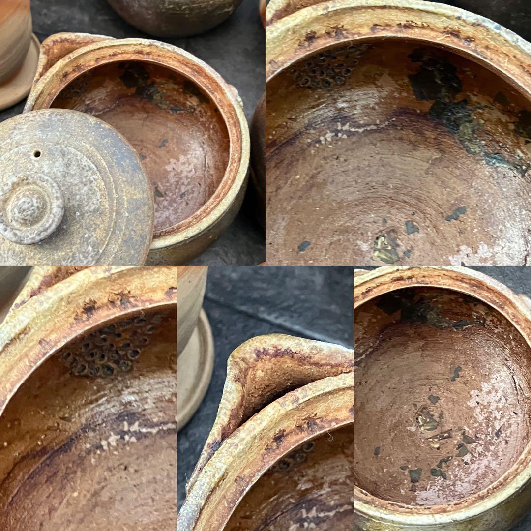 備前焼 おまとめセット 花瓶 壺 湯呑み お皿 陶器　お猪口　ぐい呑み