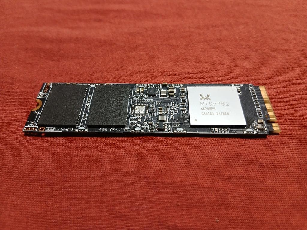 M.2 SSD XPG SX8100 NVMe 512GB 動作確認済