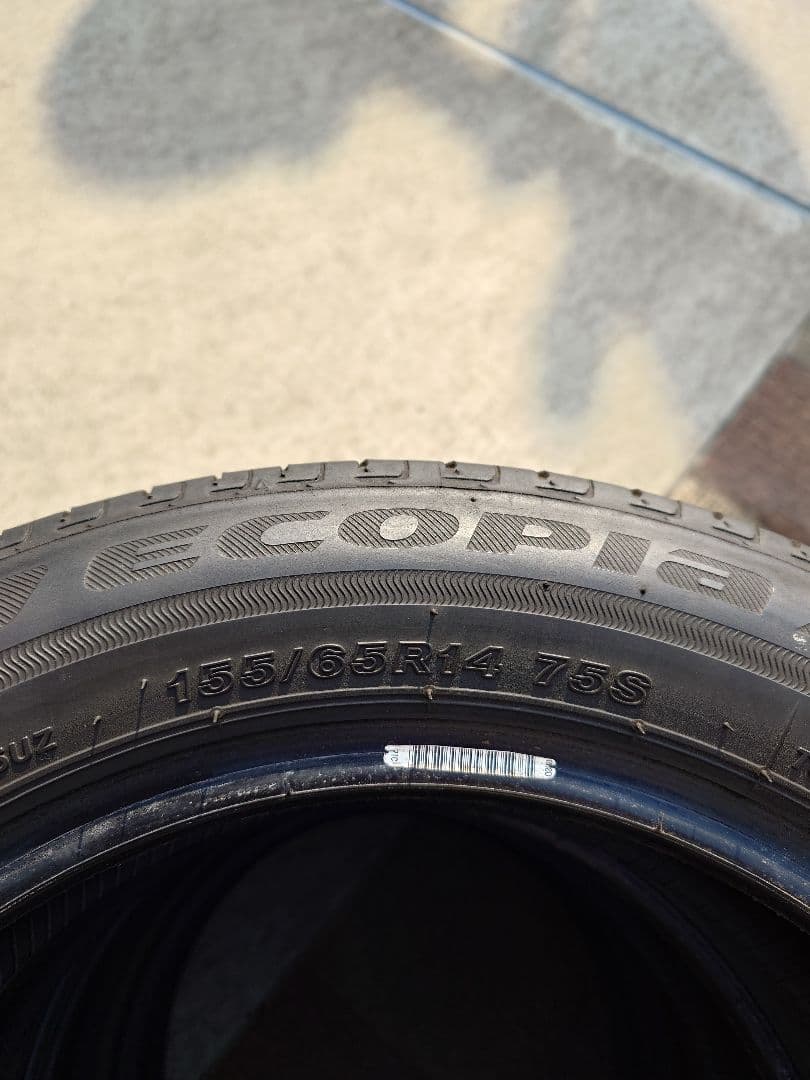 送料込み激安ブリヂストン 155/65R14 エコピア 4本