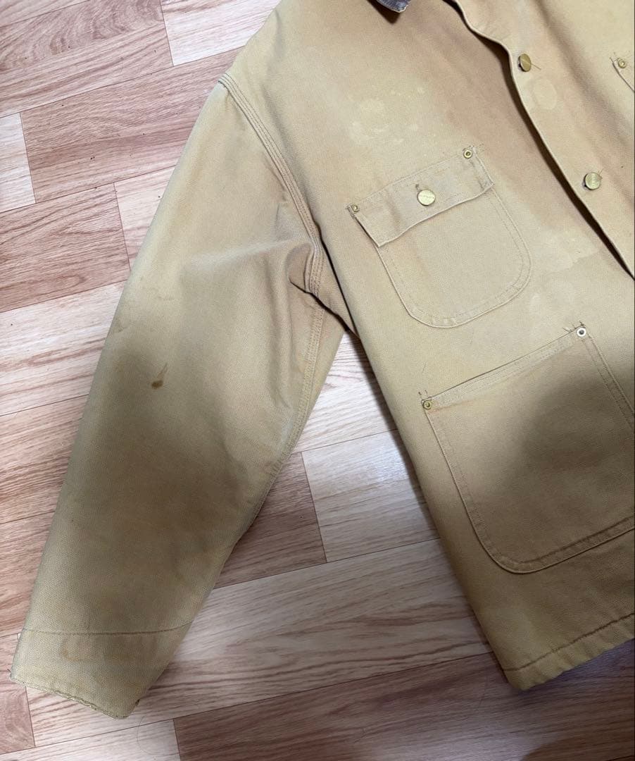80sヴィンテージ　USA製 Carhartt チョアコート