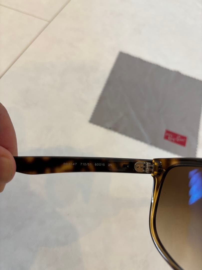 Ray-Ban サングラス RB4147 710/51 60-15 べっこう柄