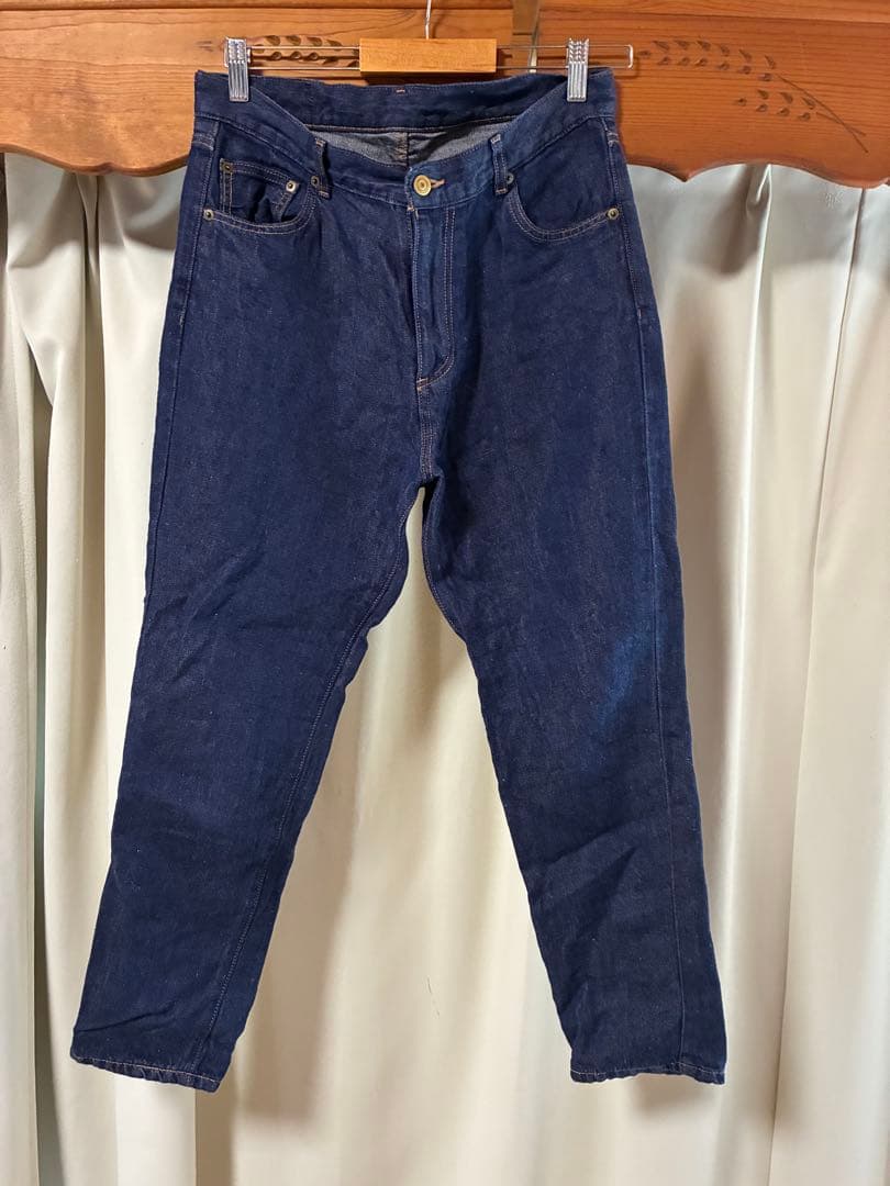 中川政七商品　麻のデニムパンツ　麻100%