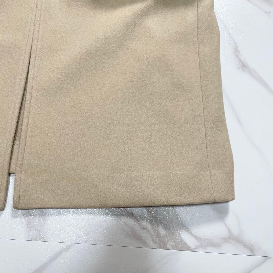 未使用級✨24AW NEMIKA ノーカラーコート ファーポケット 近年モデル