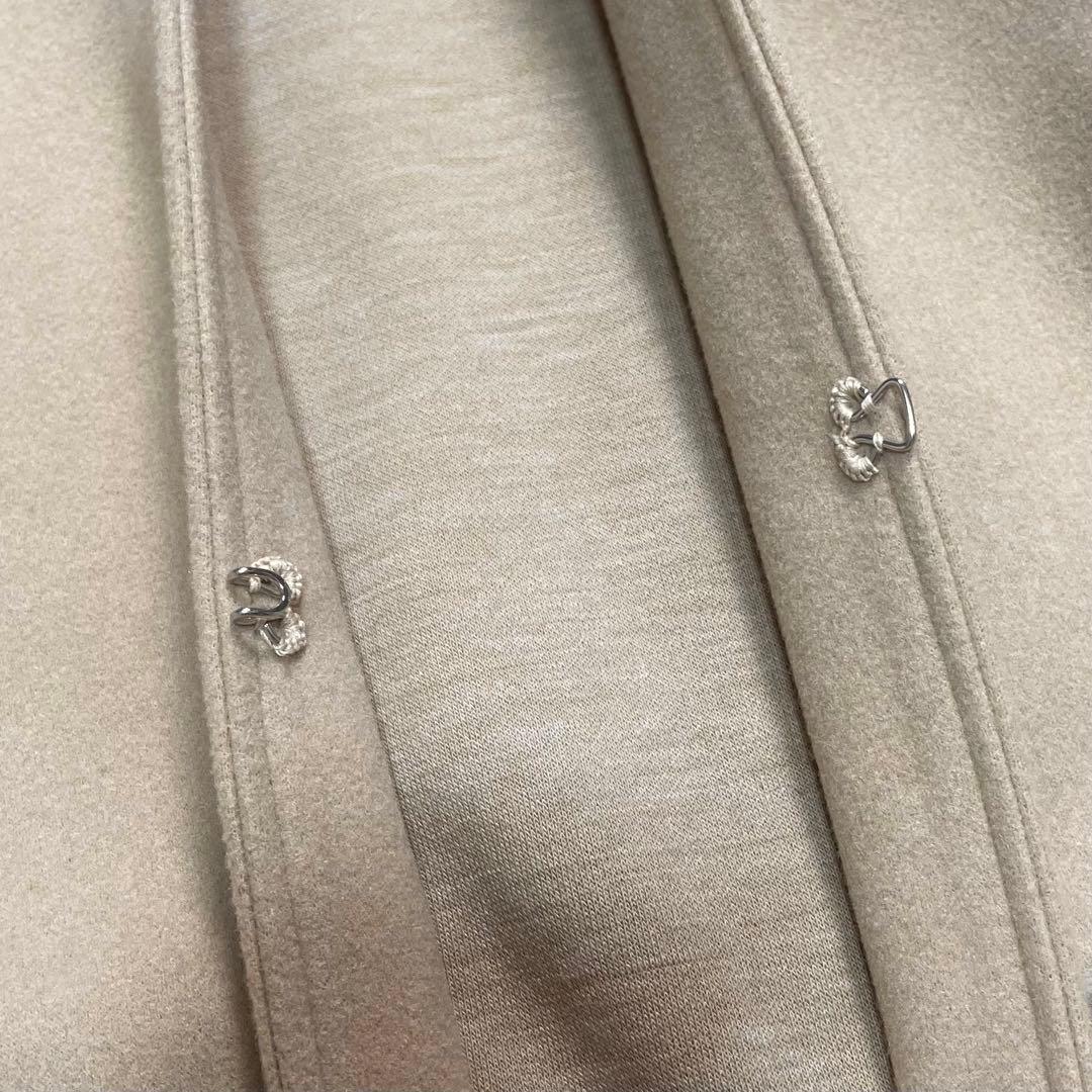 未使用級✨24AW NEMIKA ノーカラーコート ファーポケット 近年モデル