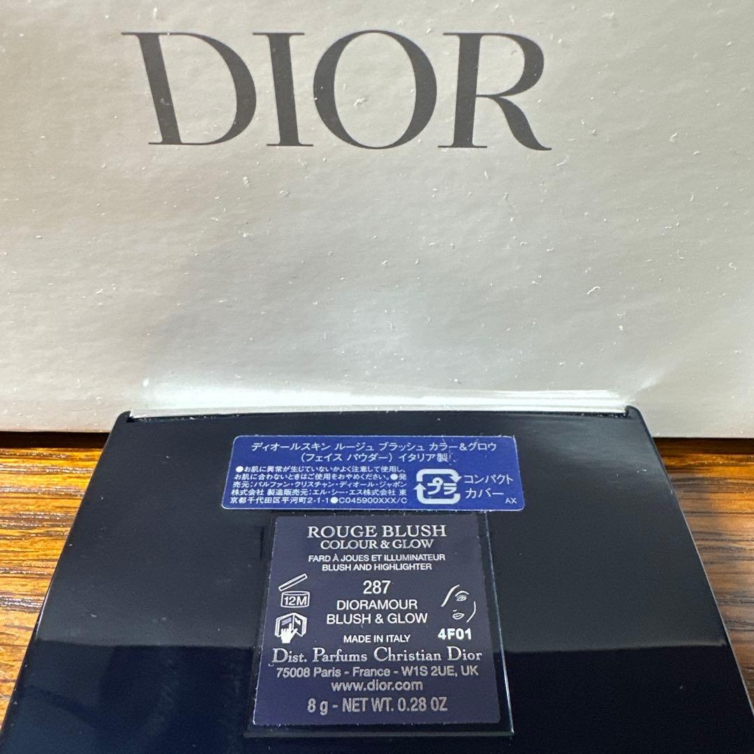 a*♩様 DIOR ROUGE BLUSH COLOUR 287 フェイスパウダ