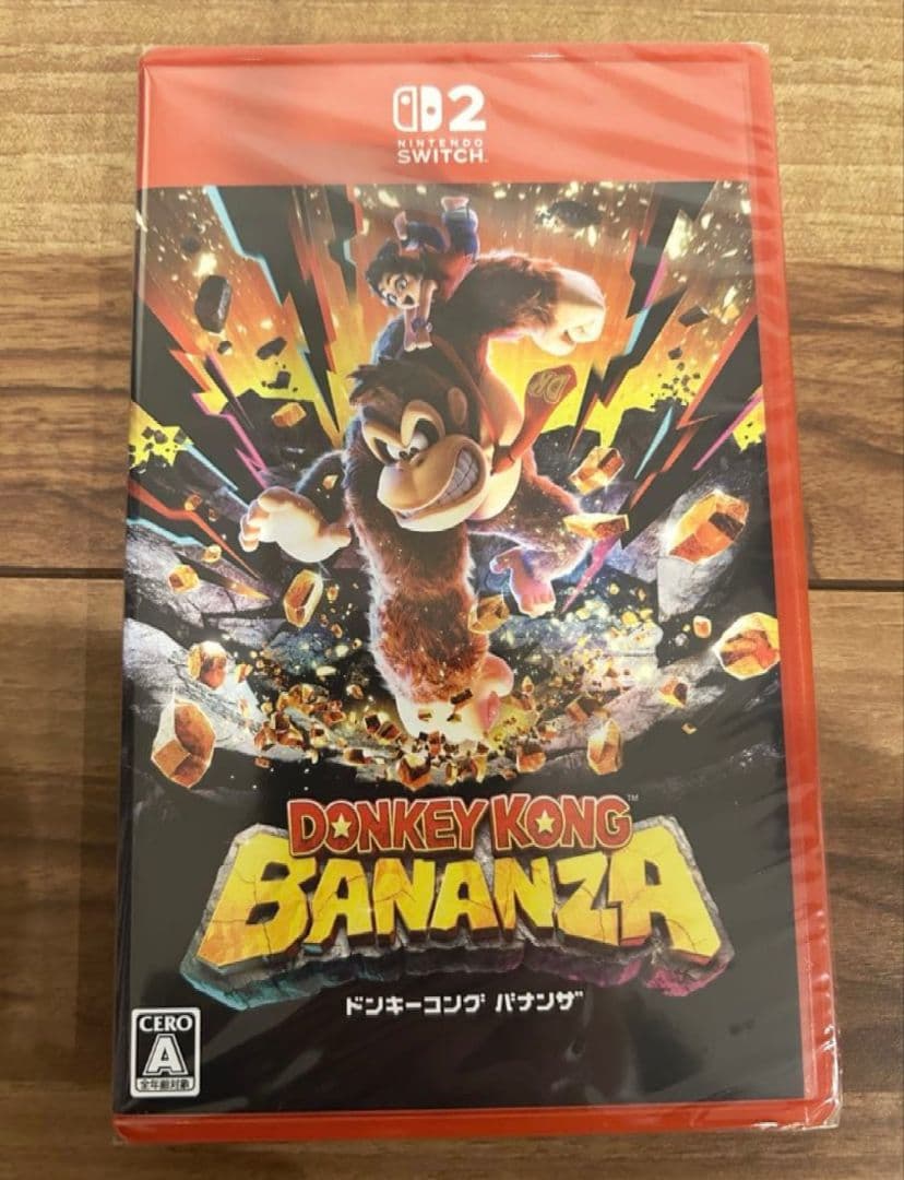 未開封 DONKEY KONG BANANZA Nintendo Switch2
