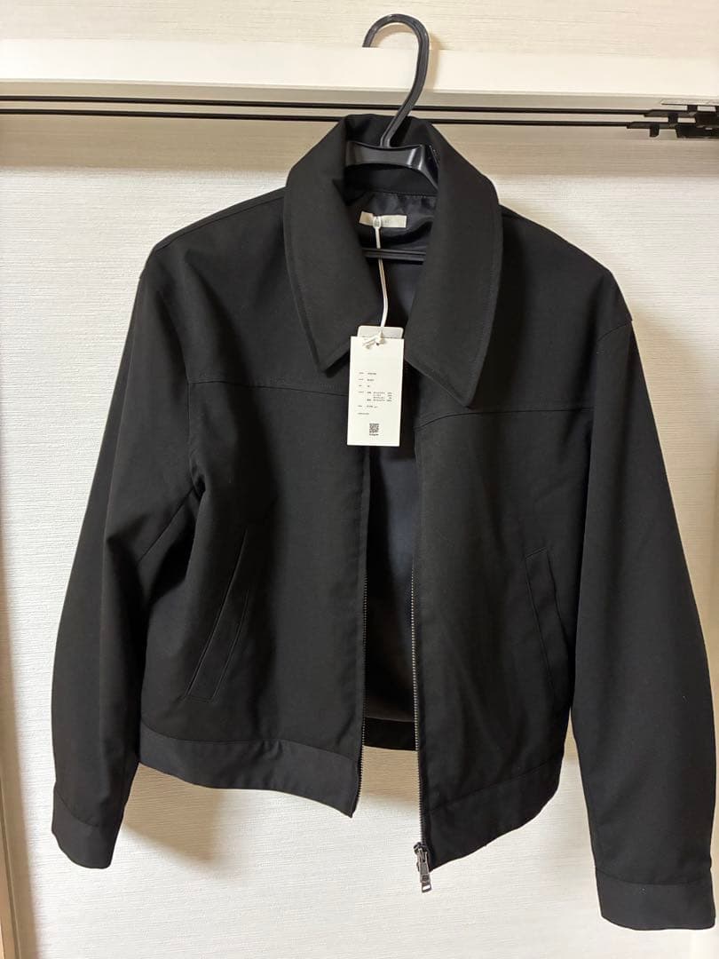 【WYM】 TECH WOOL GABARDINE ZIP BLOUSON