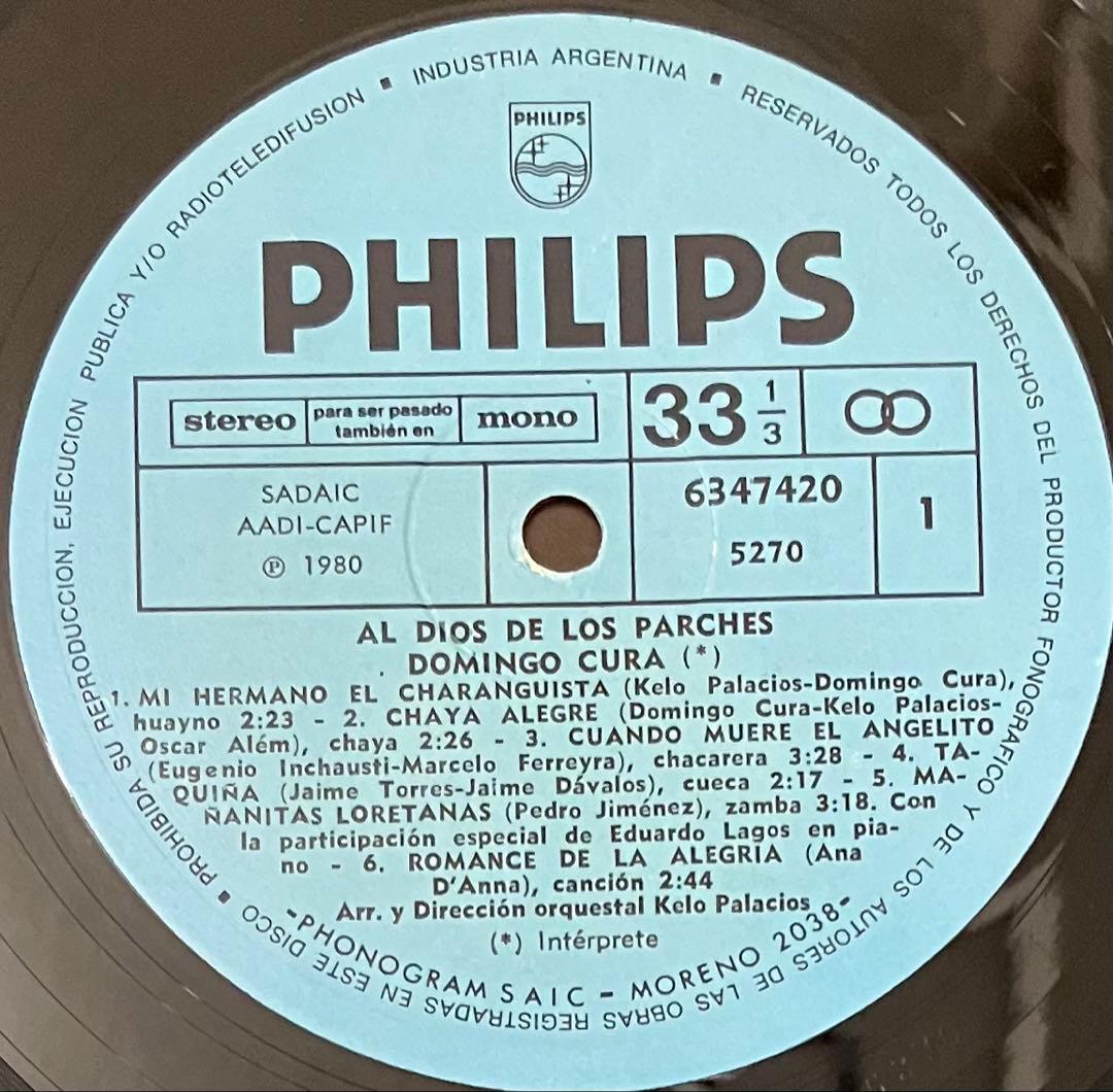 洋楽 Domingo Cura - Al Dios De Los Parches