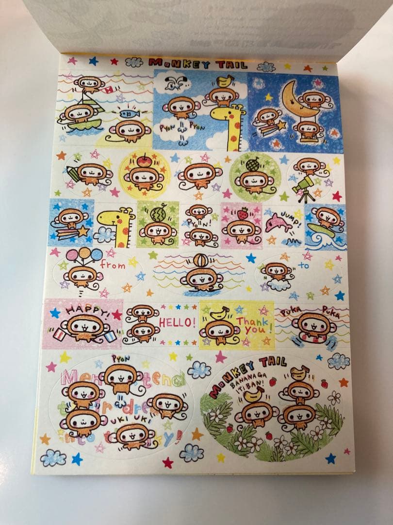 メモ帳 平成レトロ モンキーテイル クーリア