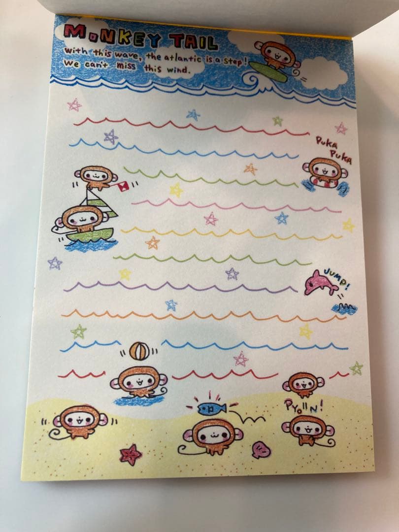 メモ帳 平成レトロ モンキーテイル クーリア
