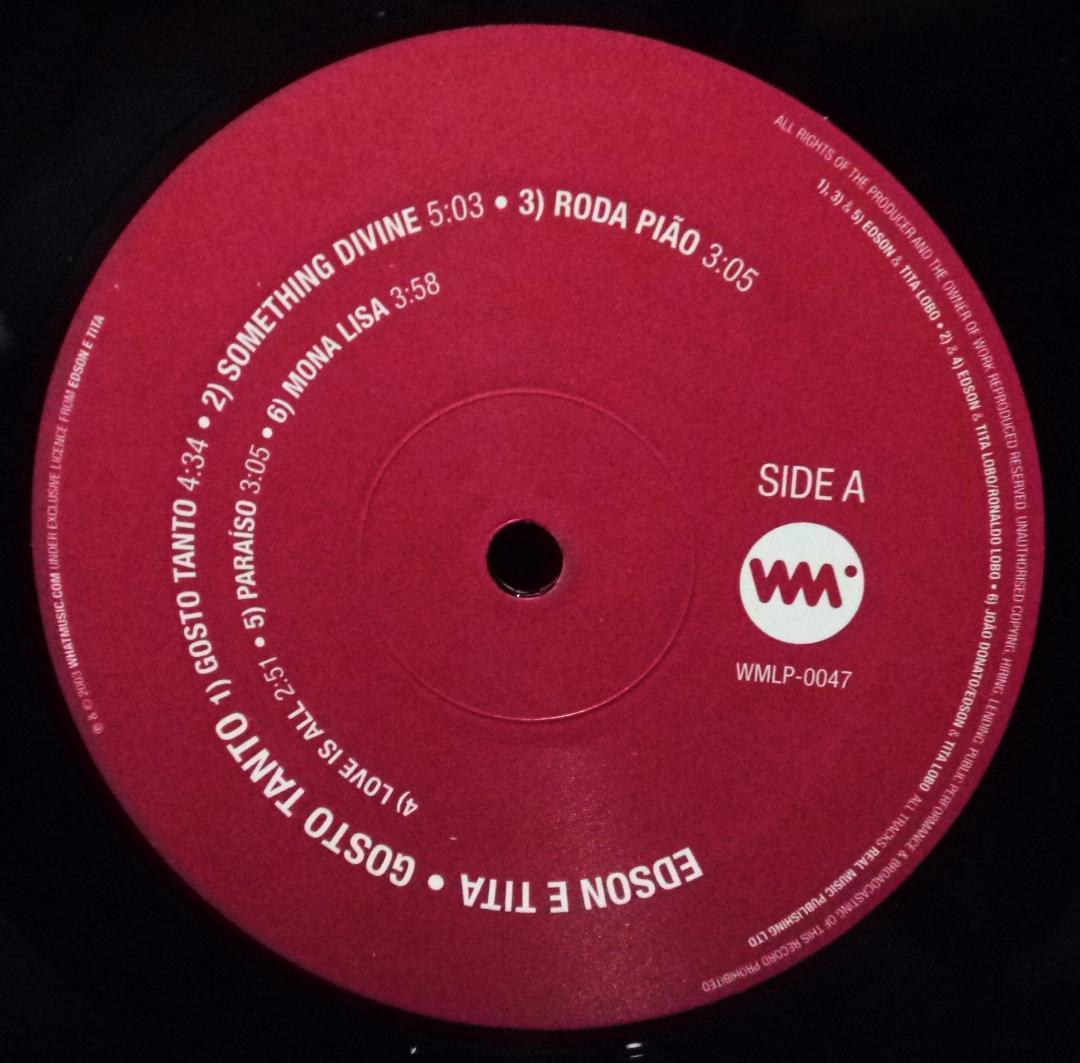 未使用 Edson E Tita - Gosto Tanto / レコード