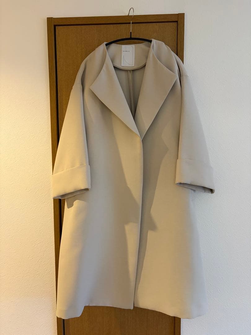 美品！トリプルクロスガウンコート