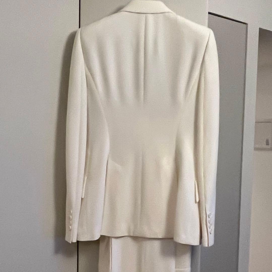 Alexander McQueen パワーショルダージャケット　ホワイト　40