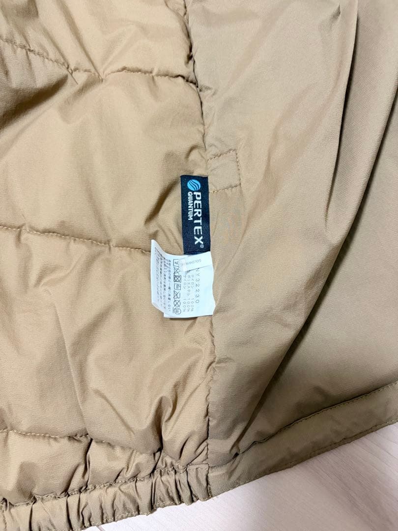 The North Face ブラウンダウンベスト