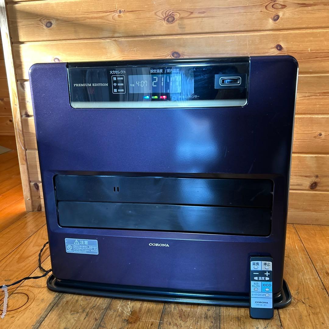 CORONA　石油ファンヒーター　リモコン付き　FH-WZ5717BYジャンク品