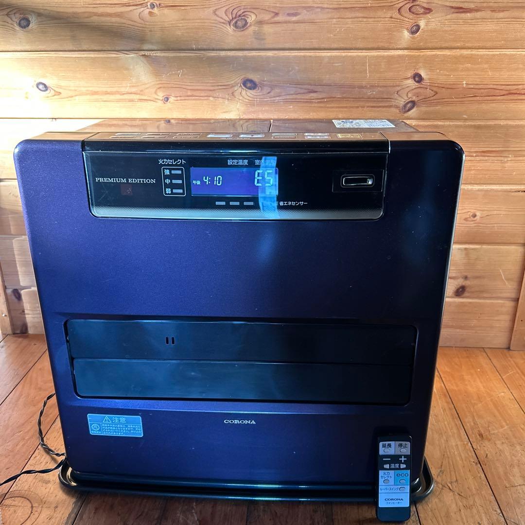 CORONA　石油ファンヒーター　リモコン付き　FH-WZ5717BYジャンク品