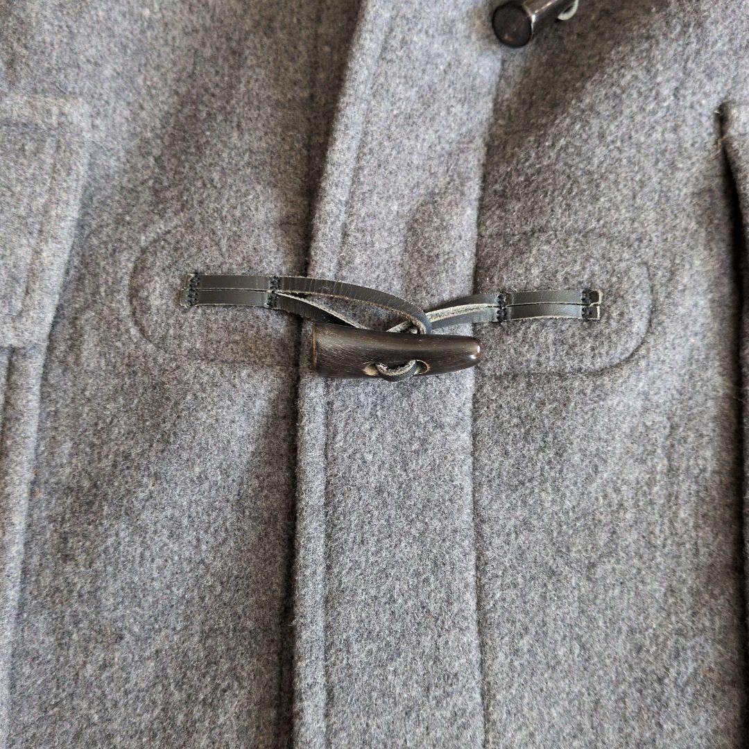 BURBERRY LONDON メンズ ノバチェック ダッフルコート グレー