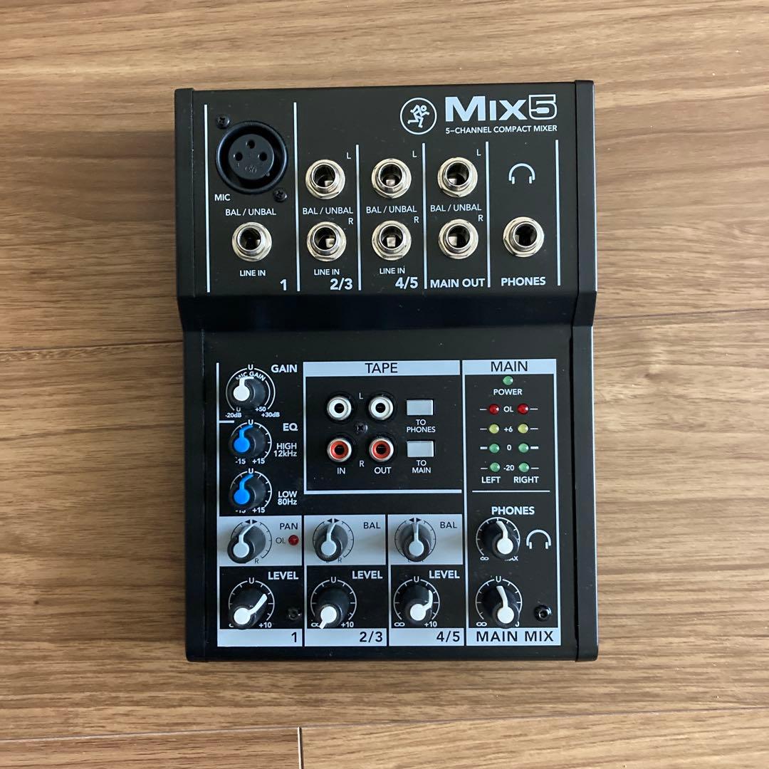 Mackie MIX5 アナログ5chミキサー