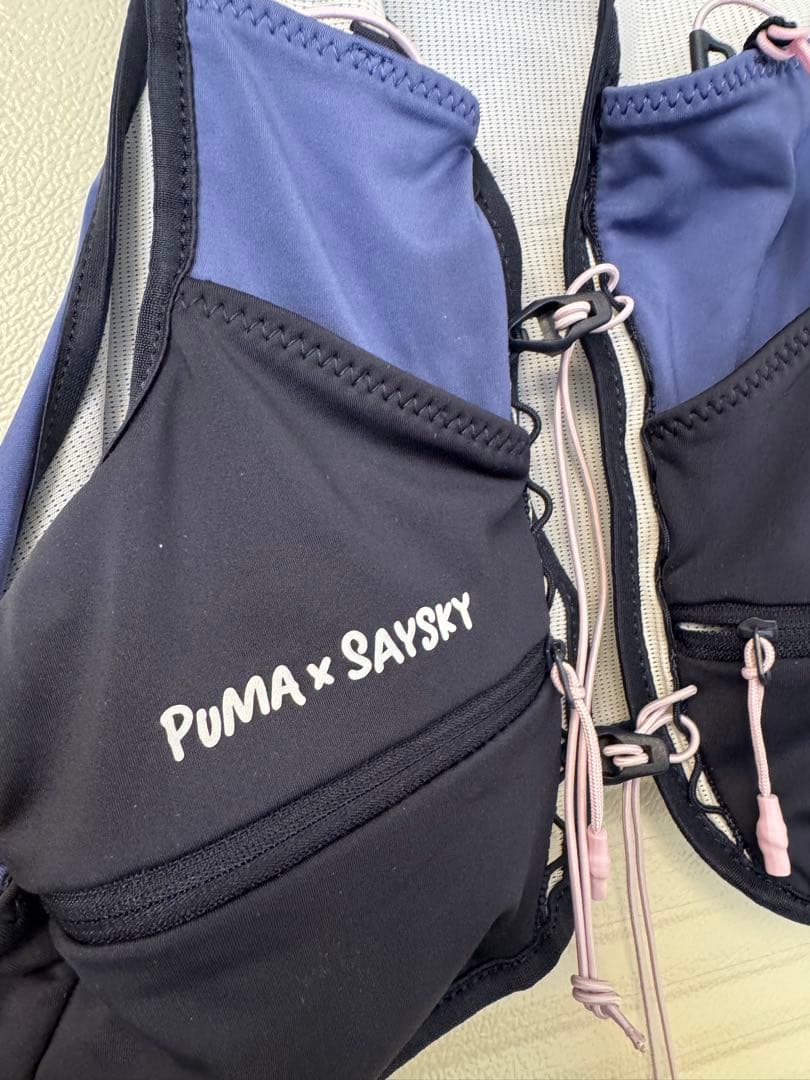 PUMA x SAYSKY ランニングベスト ネイビー