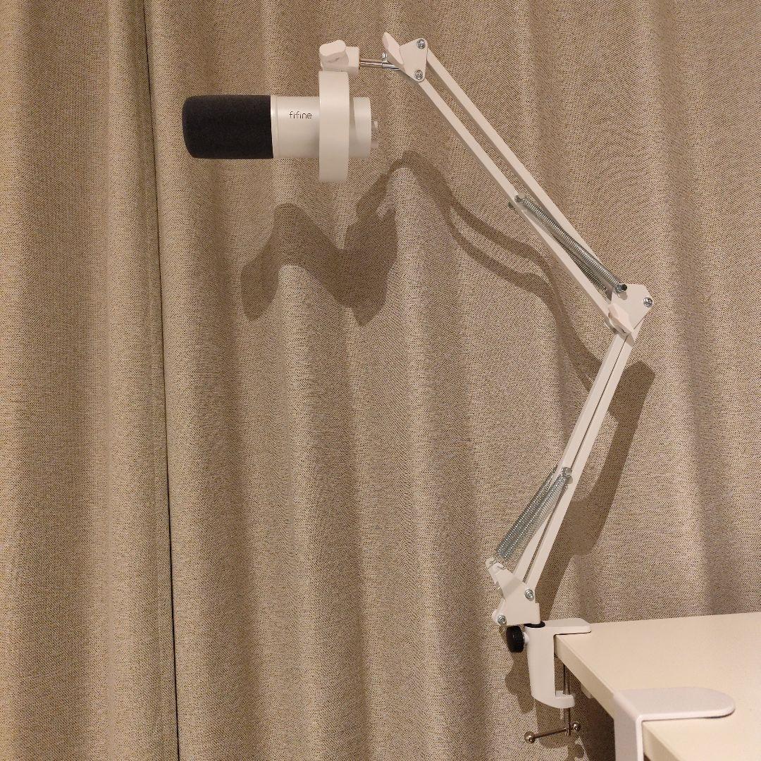 FIFINE K688CTW マイクアーム付き