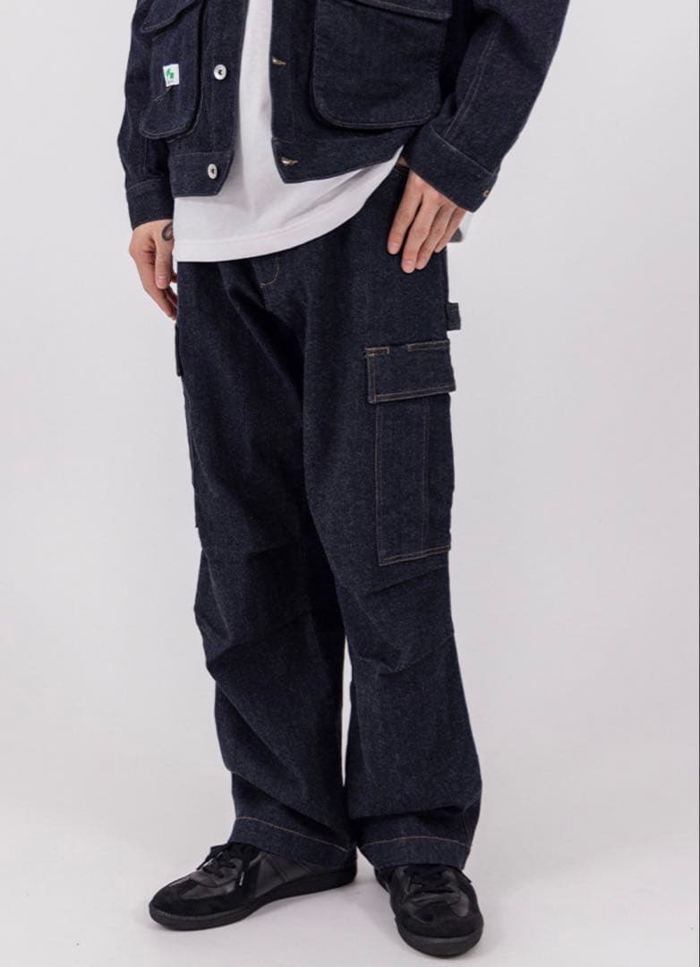 桑和　beams design デニム　セットアップ　サイズLL