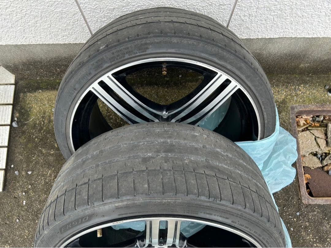 20ヴェルファイア　WALDマホラ20インチ4本セット