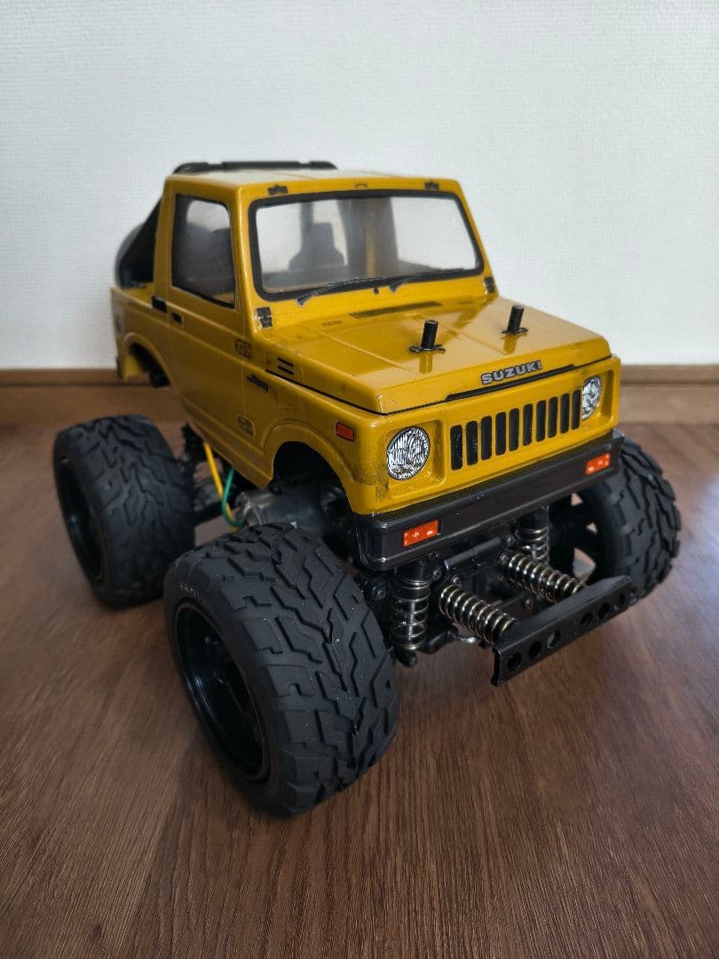 タミヤ 1/12 GF-01シャーシ　ジムニーボディ