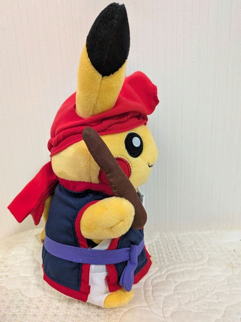 新品タグ付き☆ピカチュウ沖縄限定琉舞＆エイサー2体セット☆ぬいぐるみ
