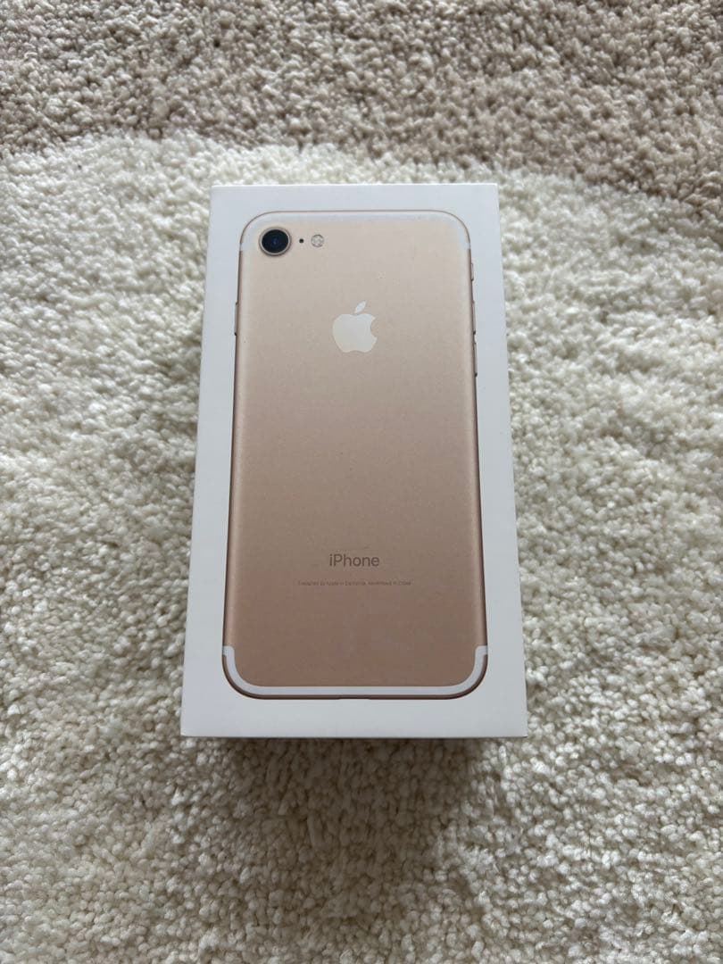 【美品】iPhone 7 128GB ローズゴールド SIMフリー