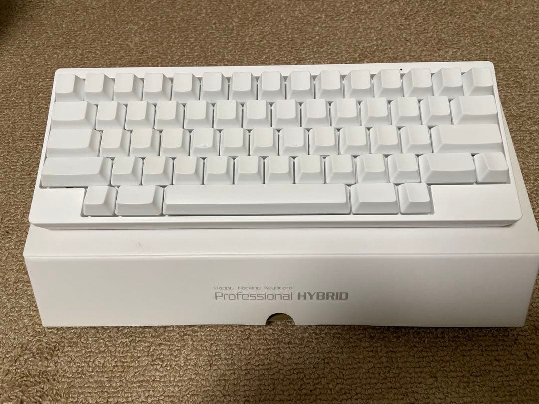 HHKB type-s 雪 無刻印 us配列