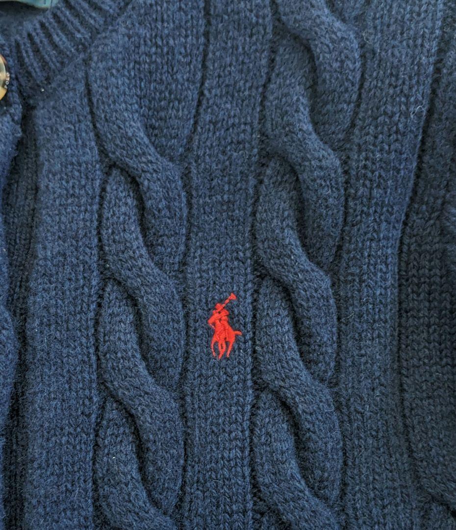 polo ralph lauren カシミヤカーディガン　ウール