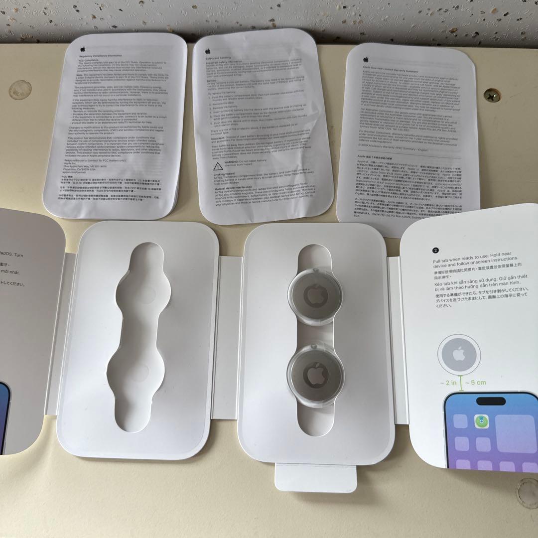 スマホアクセサリー Apple AirTag 4 pack