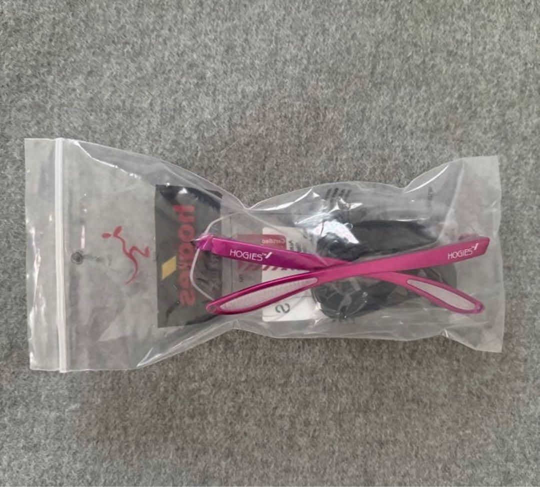 【新品未使用】Hogies　ホギーズアイガード　レッドピンクMサイズ
