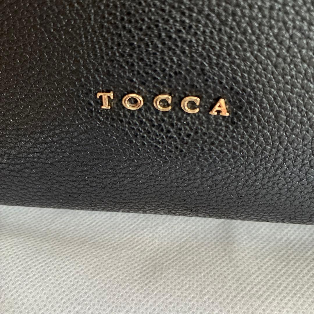 TOCCA 本革☆ボストンバッグ☆ブラック 美品